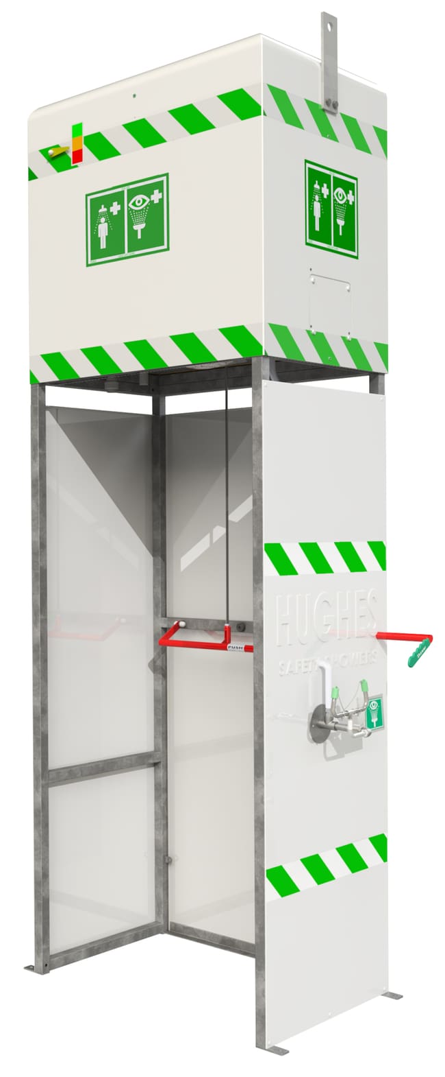 Jacketed and Insulated 350L Tank Shower,